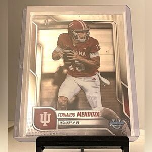 FERNANDO MENDOZA 2025 BOWMAN UNIVERSITY 1st DRAFT ROOKIE-INDIANA